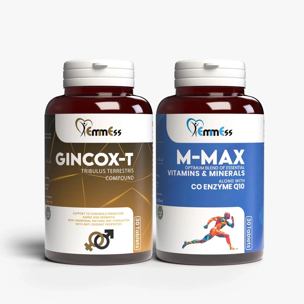 1 GINCOX - T and 1 M - MAX - NutraWellness