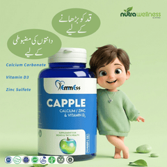 CAPPLE | Supports Bones, Teeth & Structural Growth (Flavoured) - NutraWellness