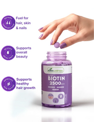 BIUTIN | BIOTIN - For Stronger Hair, Nails & Glowing Skin