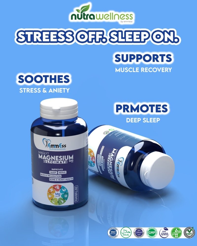 Magnesium Glycinate (500mg) | MAGLYT - NutraWellness