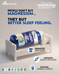 Magnesium Glycinate (500mg) | MAGLYT - NutraWellness