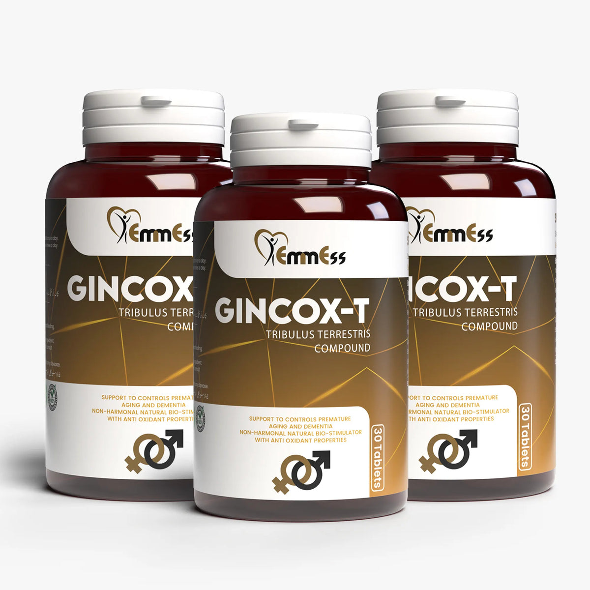 3 Gincox-t (Men's Health Bundle)