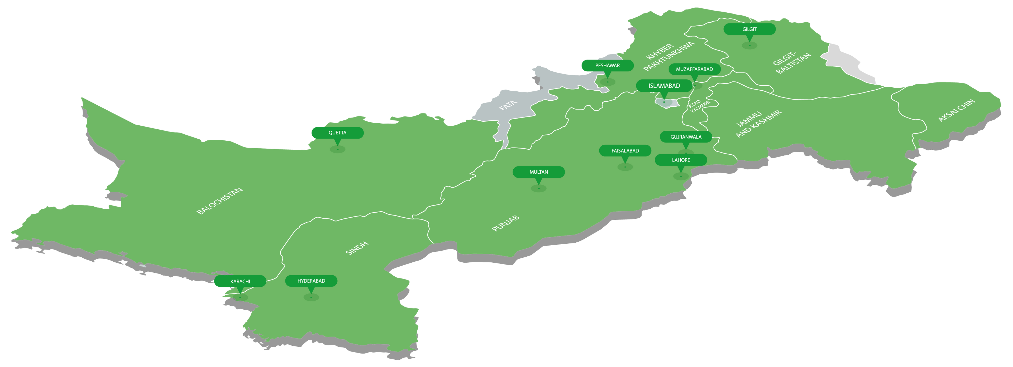 Pakistan Map