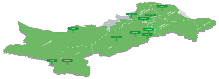 Pakistan Map