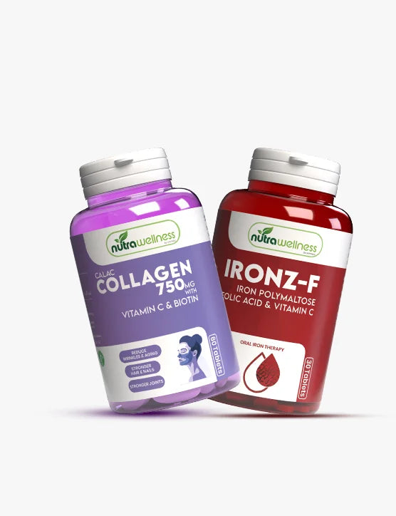 1 Calac (Collagen) + 1 Ironz-F