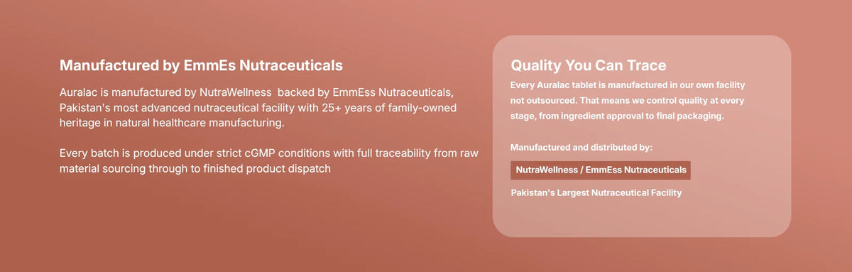 Manufacturer Information