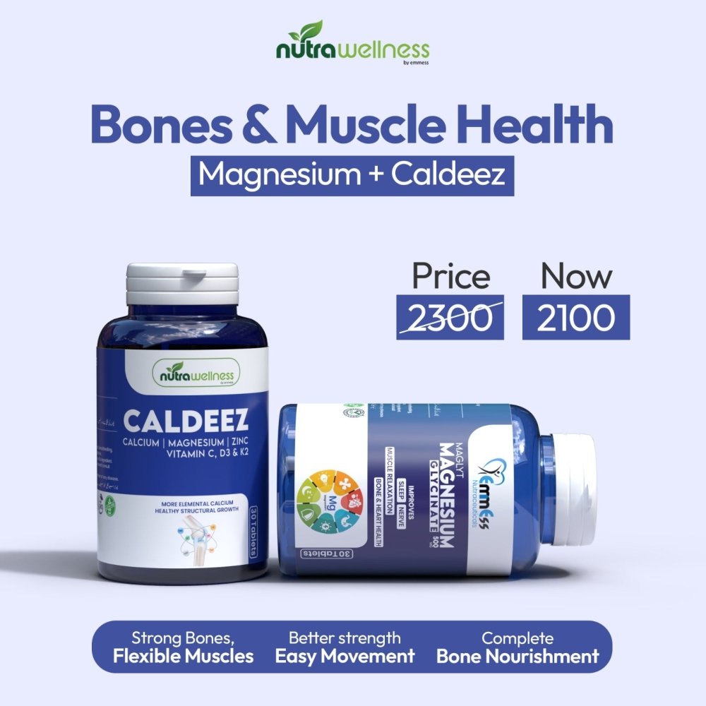 Bones and Muscles Health (MAGLYT+CALDEEZ) - NutraWellness