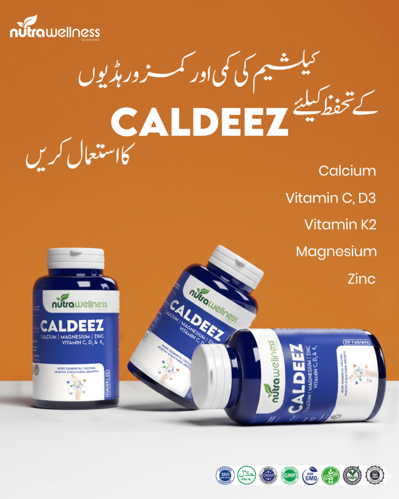 CALDEEZ | Supports Bone, Muscle & Immune Health - NutraWellness