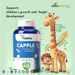 CAPPLE | Supports Bones, Teeth & Structural Growth (Flavoured) - NutraWellness