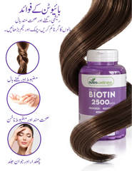 BIUTIN | BIOTIN - For Stronger Hair, Nails & Glowing Skin