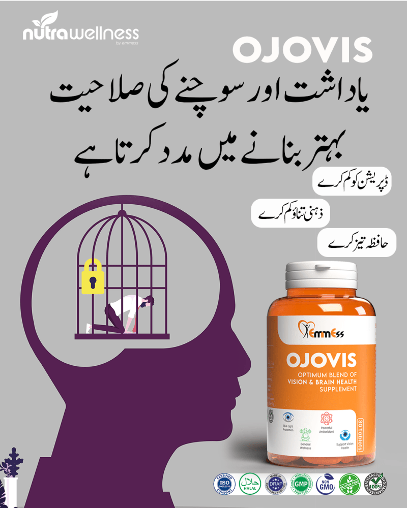 OJOVIS | Optimal Formula for Brain and Vision Support - NutraWellness